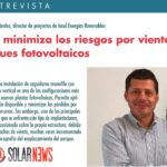 Entrevista a Salvador Fernández, Director de proyectos de IASOL, en la revista Solar News